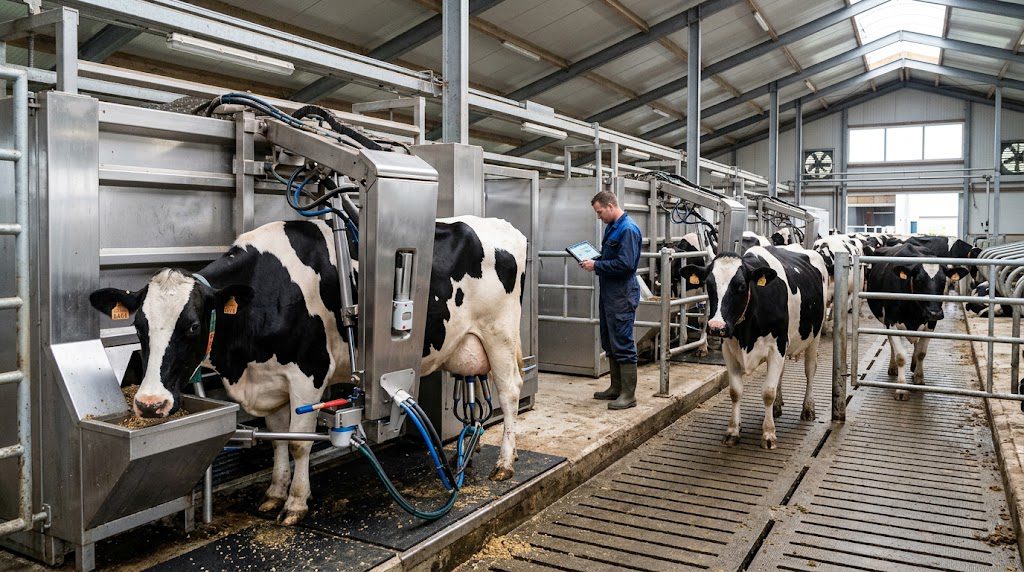 robotic milking systems for dairy farms