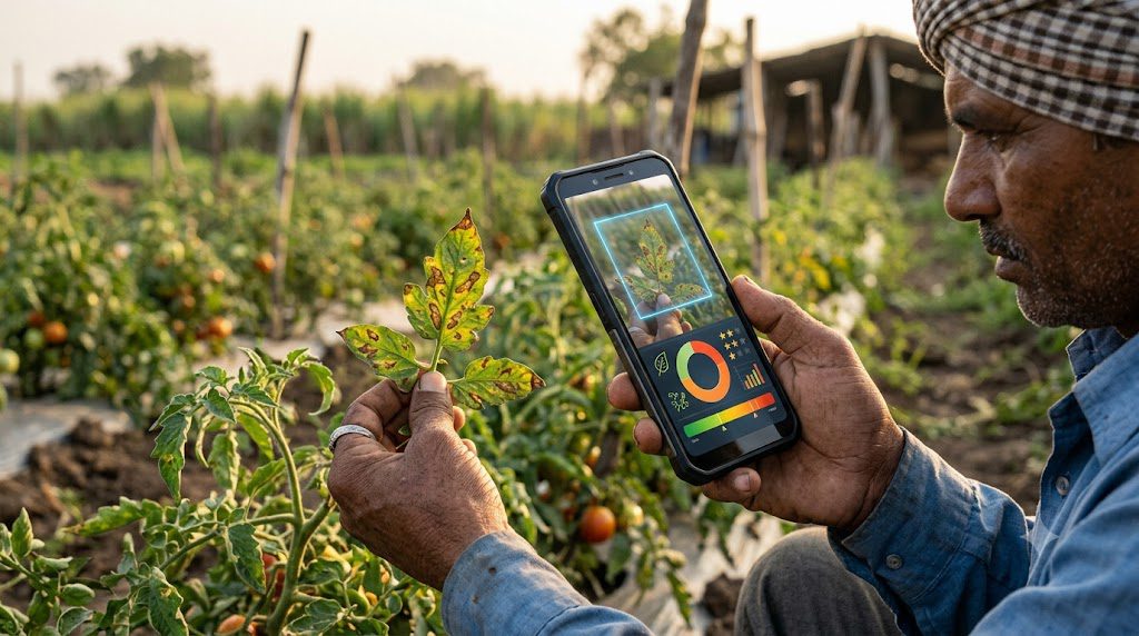 AI crop disease detection