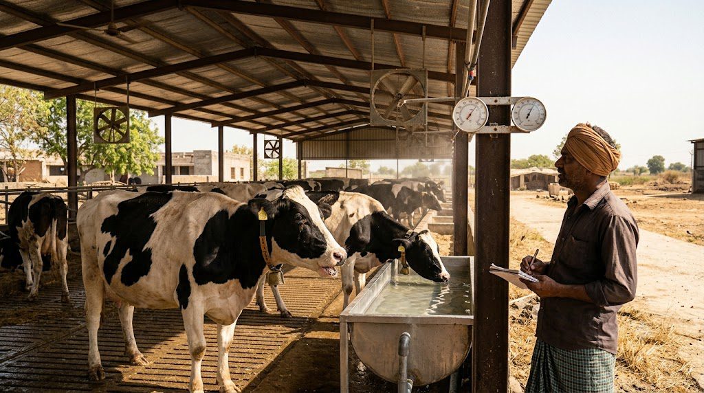 heat stress in dairy cattle