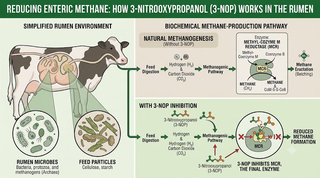 methane-reducing feed additives