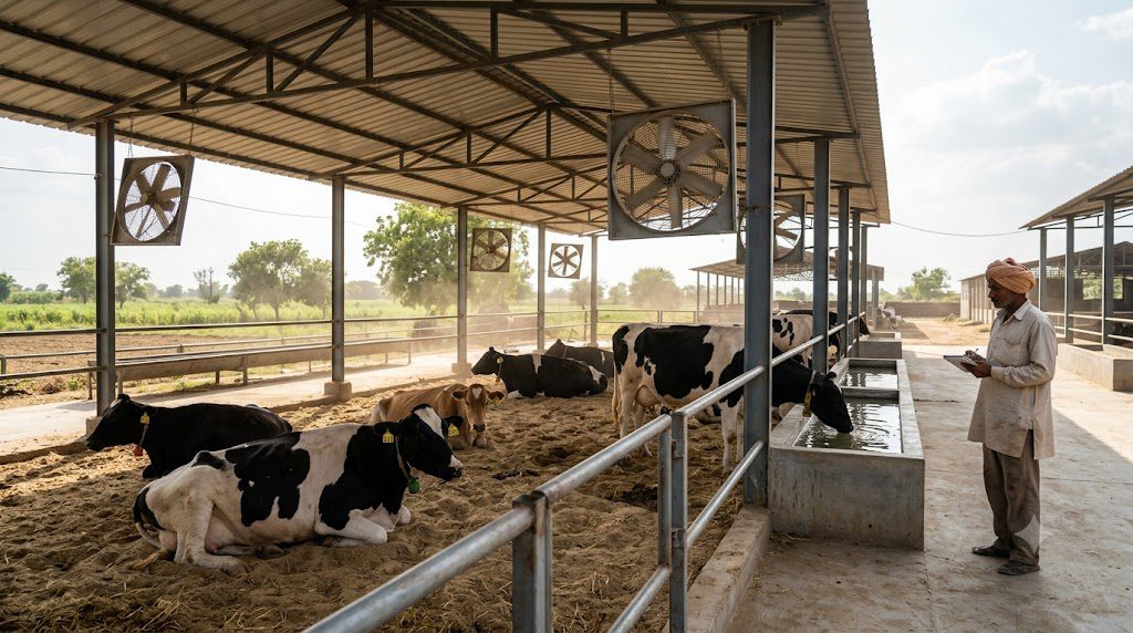 heat stress in cattle