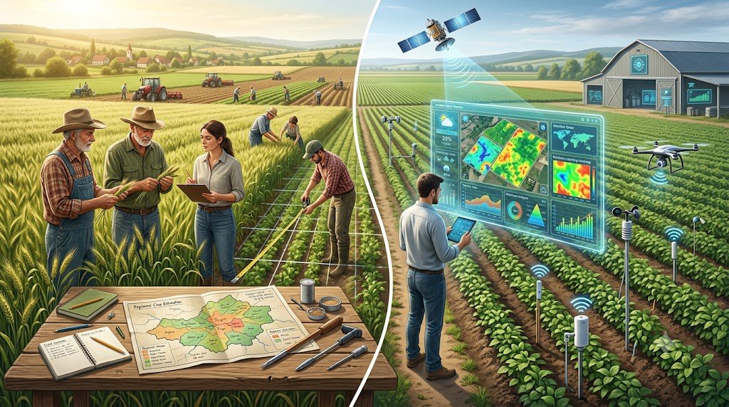 AI crop yield prediction