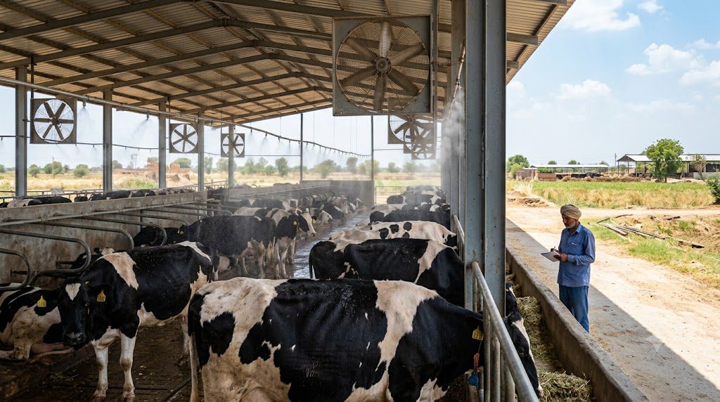 heat stress in cattle