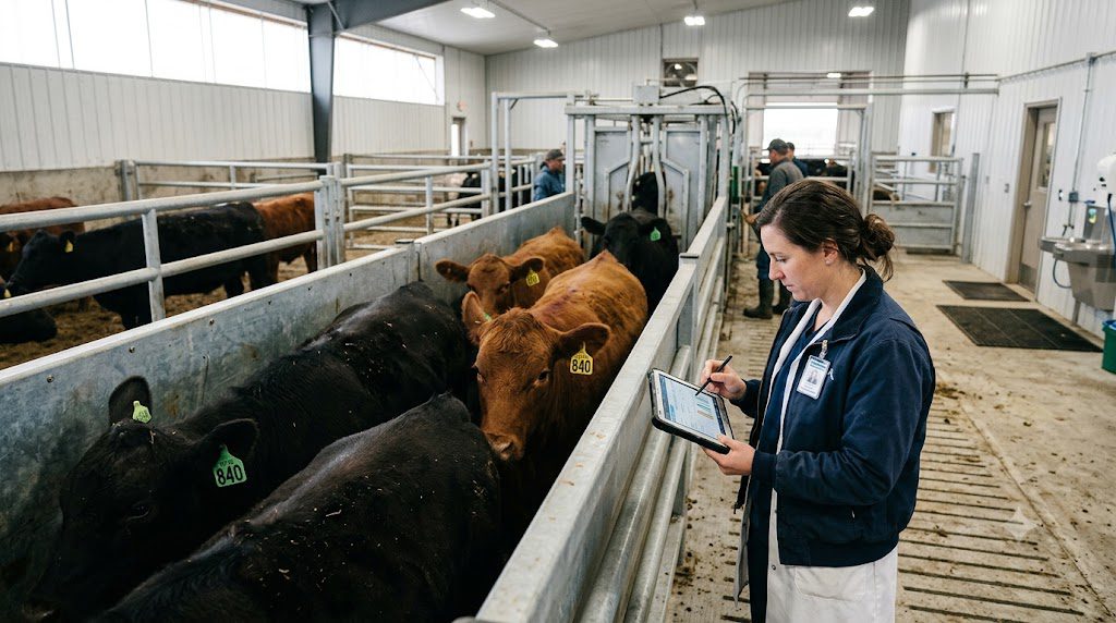 electronic ID eartags for cattle