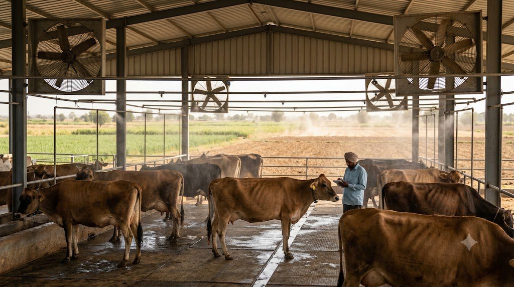 heat stress in cattle