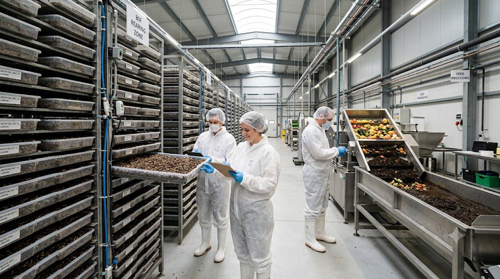 insect protein for livestock feed