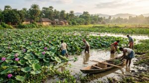 Makhana farming