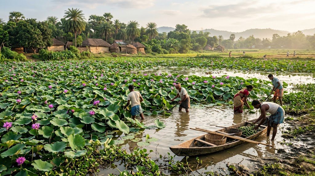 Makhana farming