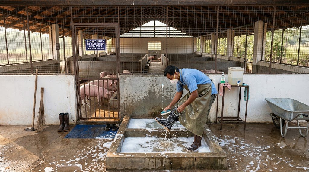 African swine fever prevention in pigs