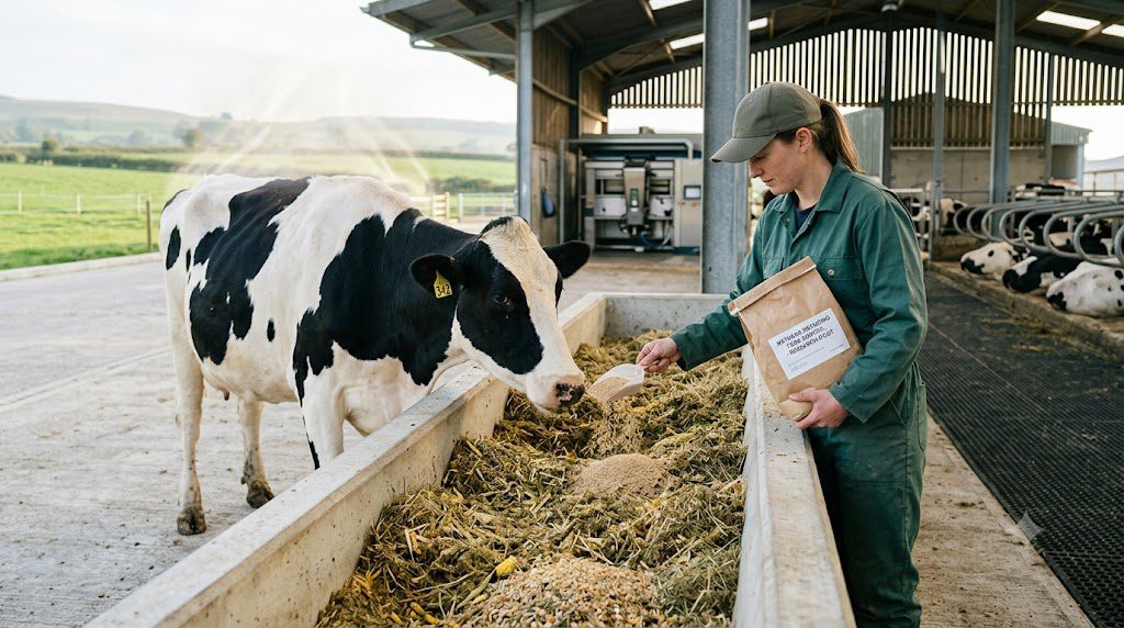 methane-reducing feed additives for cattle