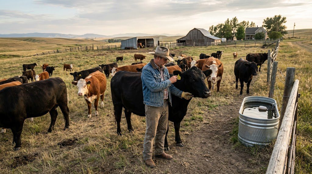 electronic ID eartags for cattle