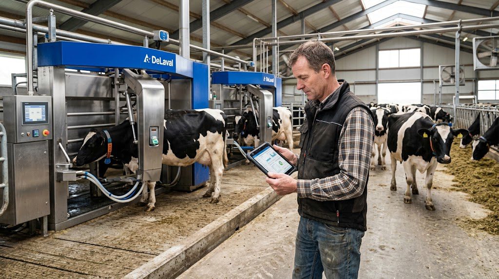 robotic milking systems for dairy farms