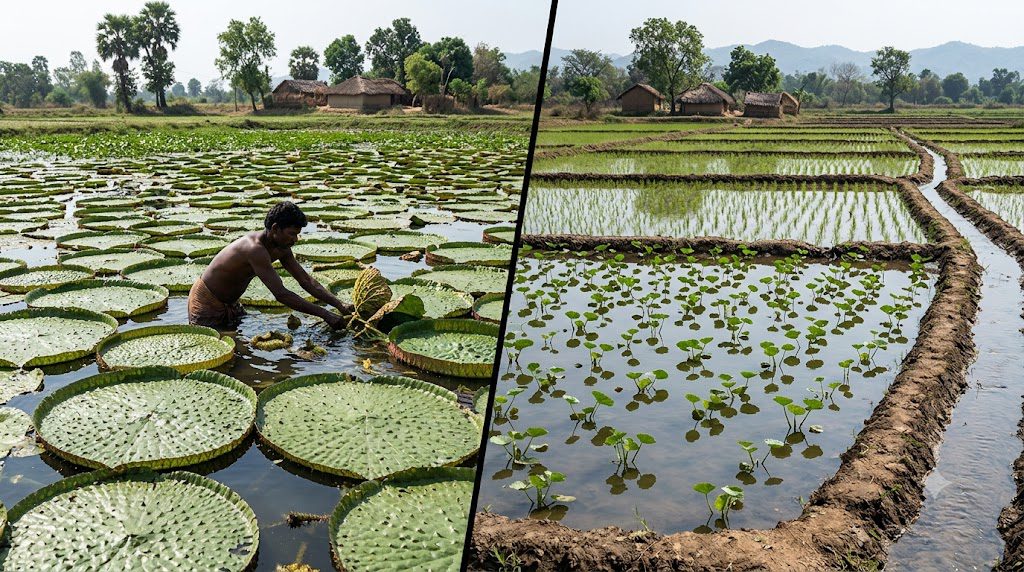 Makhana farming