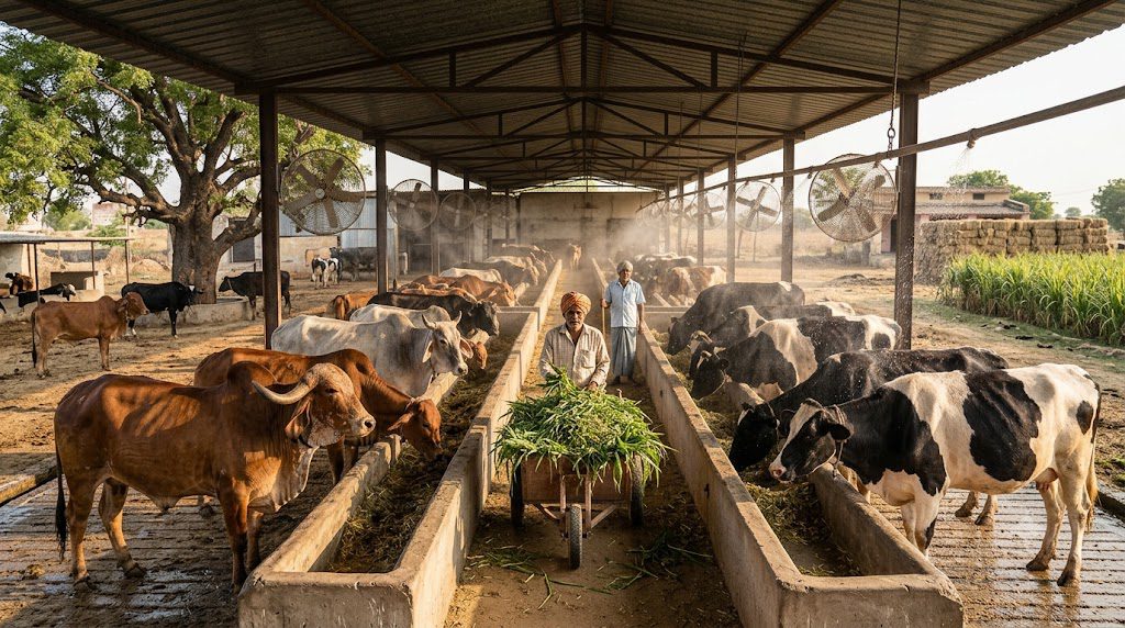 heat stress in dairy cattle