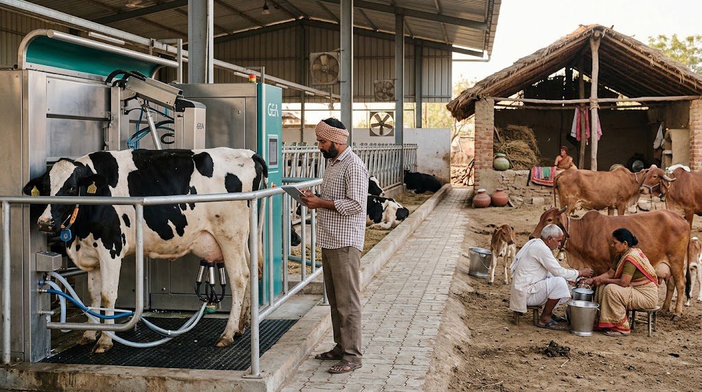 robotic milking systems for dairy farms