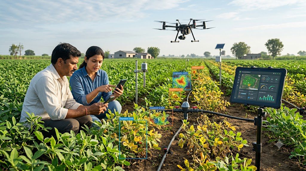 AI crop disease detection
