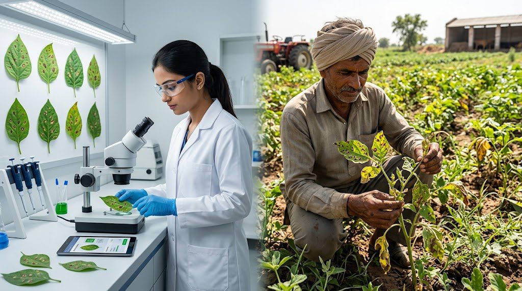 AI crop disease detection
