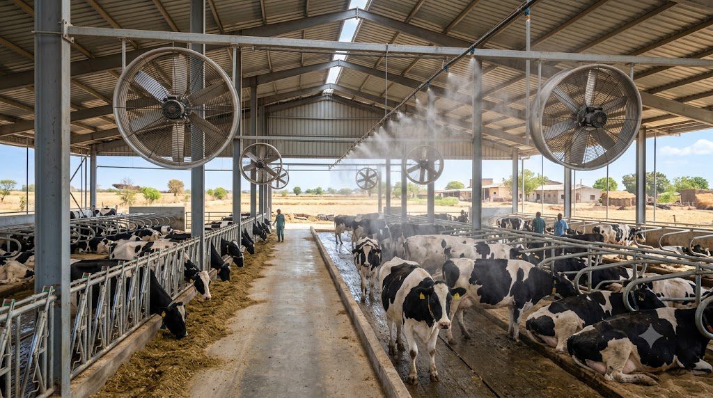 heat stress in cattle