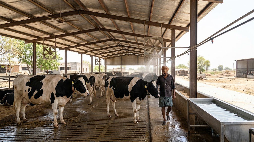 heat stress in dairy cattle