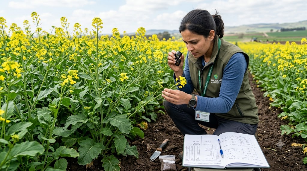 mustard farming