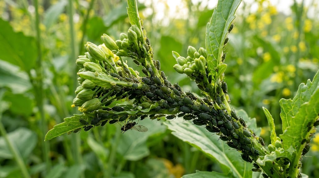 mustard farming