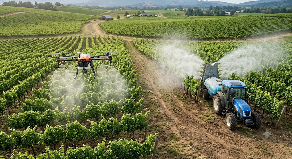 agricultural spray drones