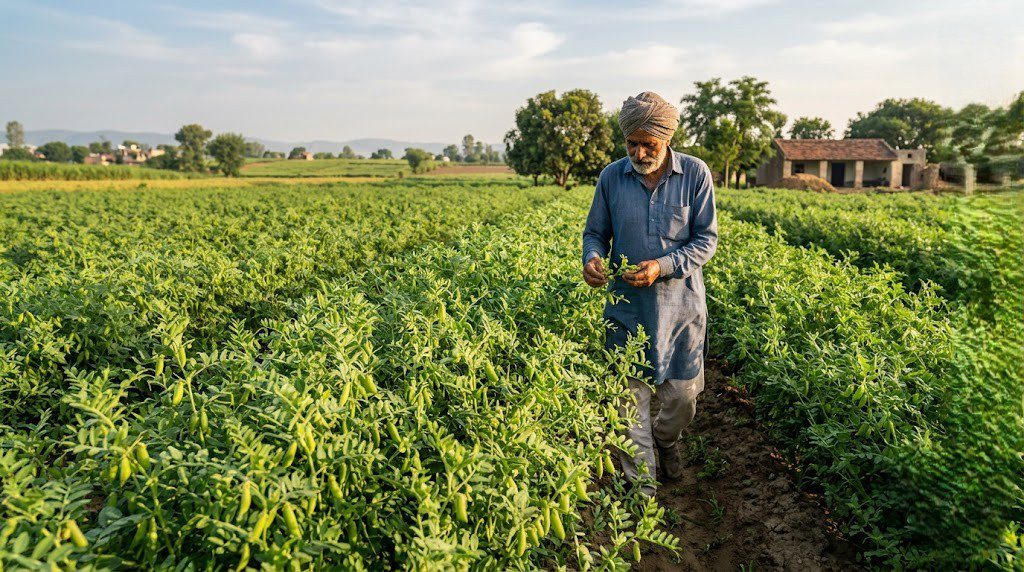 lentil farming