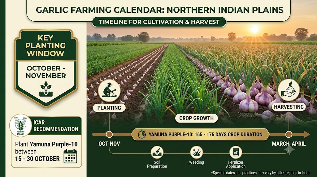 garlic farming