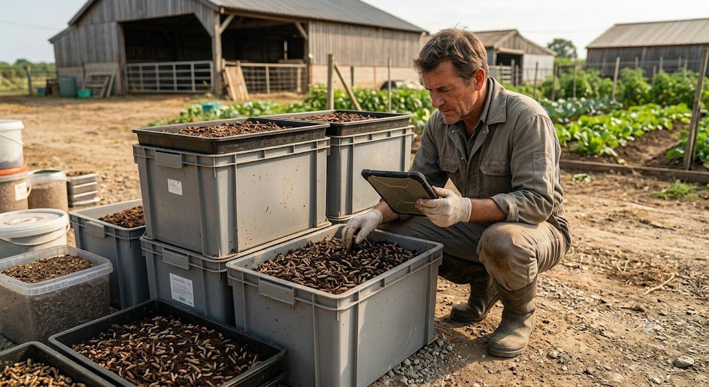 black soldier fly farming