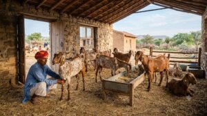 goat farming in India