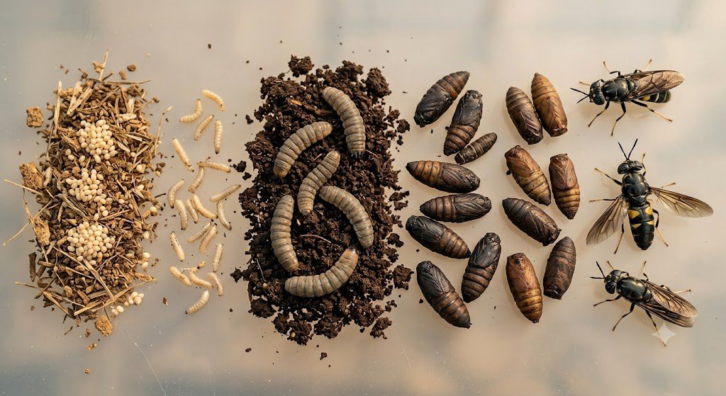 black soldier fly farming