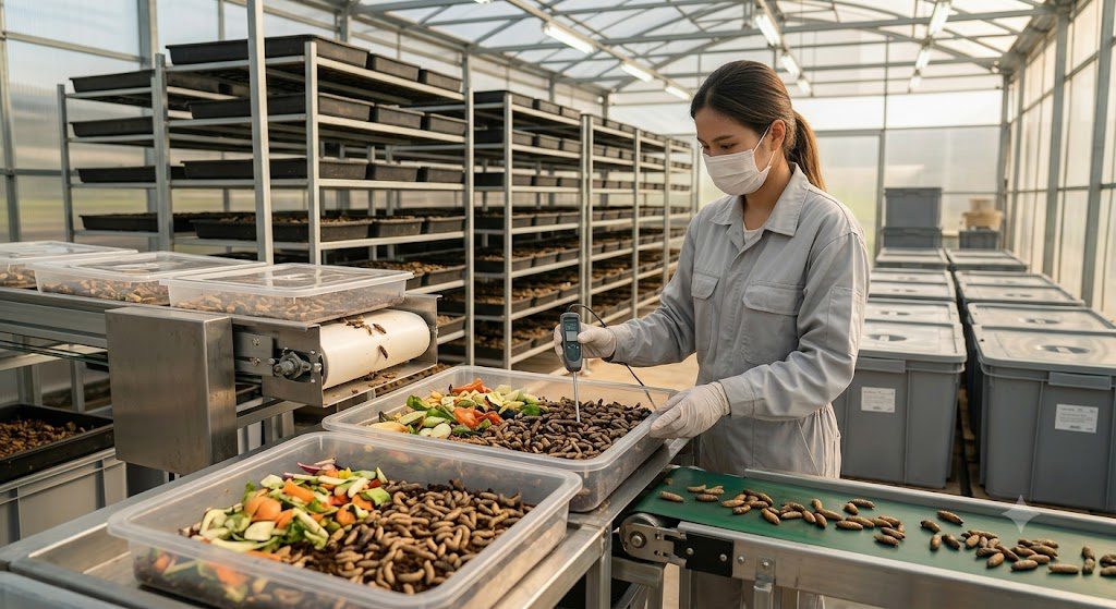 black soldier fly farming