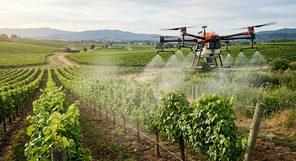 agricultural spray drones