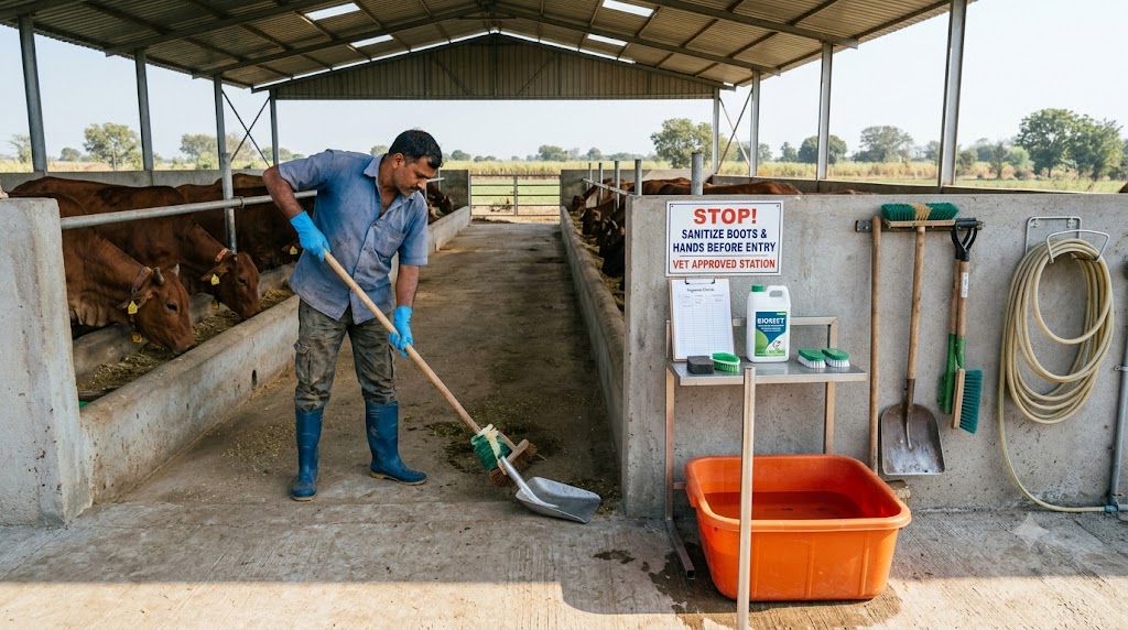 FMD in cattle