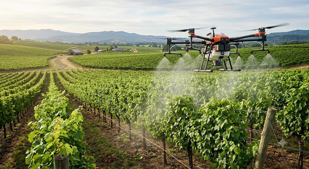 agricultural spray drones