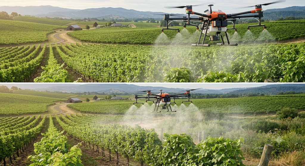 agricultural spray drones