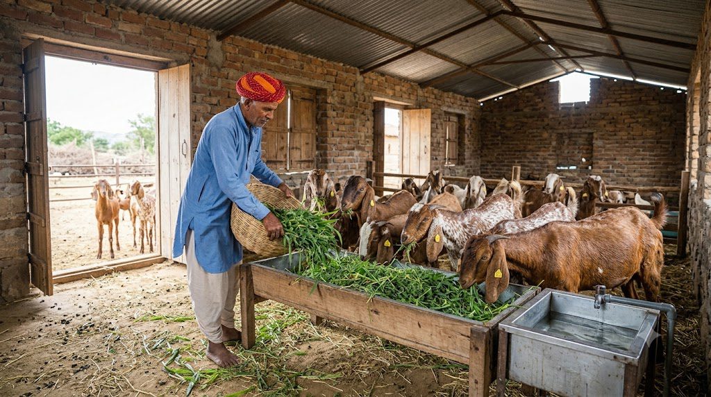 goat farming in India