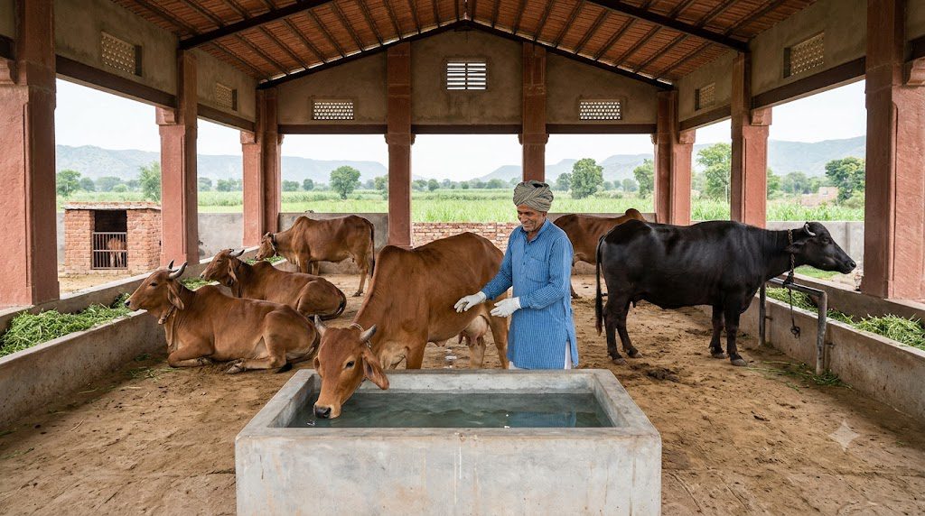 dairy farming in India