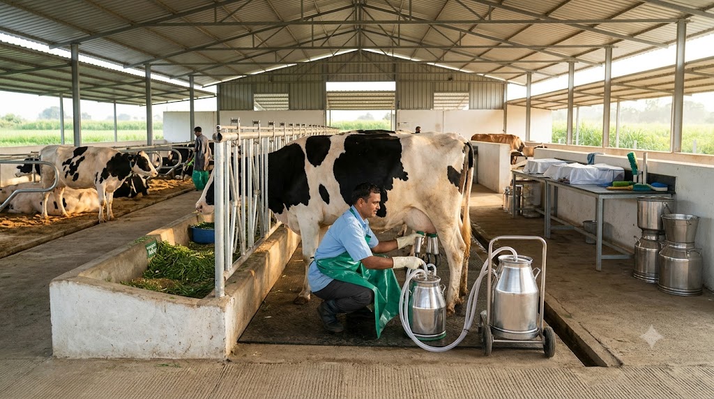 dairy farming in India