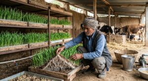 Hydroponic fodder production