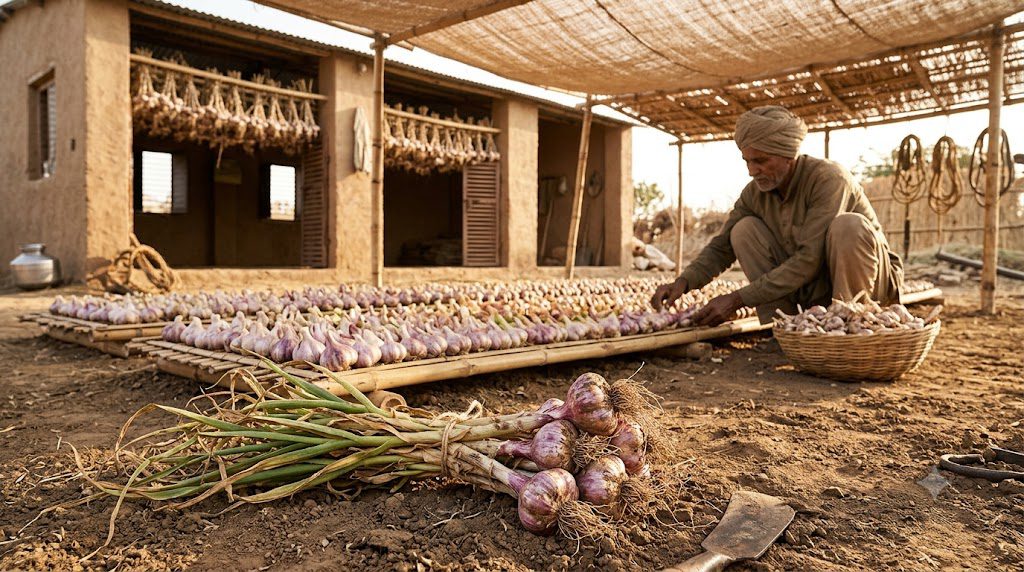 garlic farming